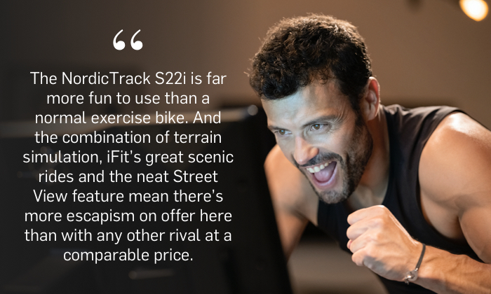 NordicTrack S22i Review – Exercisebike.com